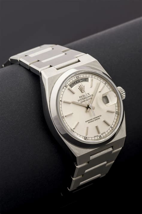 rolex oysterquartz day-date stainless steel